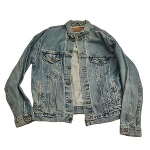 Men's Light Blue Denim Jacket - Classic Truckers Style - Made in USA 🇺🇸